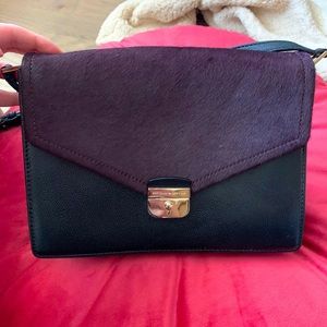 Kate Spade Crossbody Purse black and purple